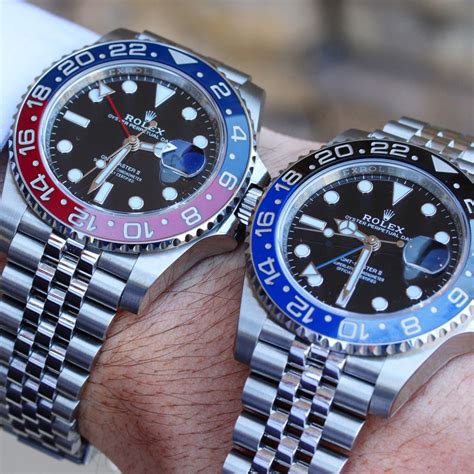 rolex batman vs pepsi 2019|rolex 126710 vs 116710.